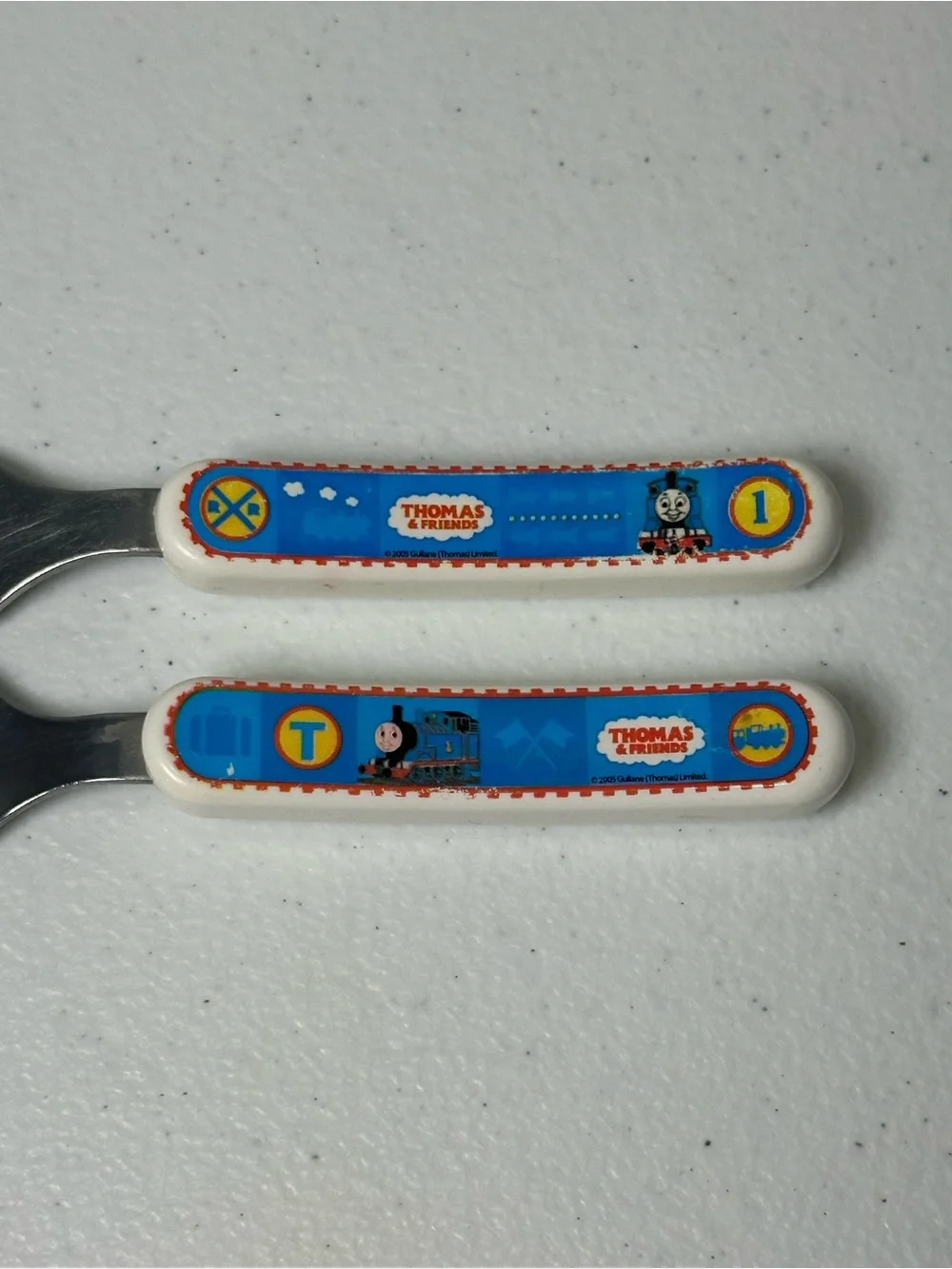 Thomas & Friends Blue Kids Fork and Spoon Set
